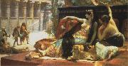 Alexandre Cabanel Cleopatra Testing Poison on Those Condemned to Die. china oil painting reproduction